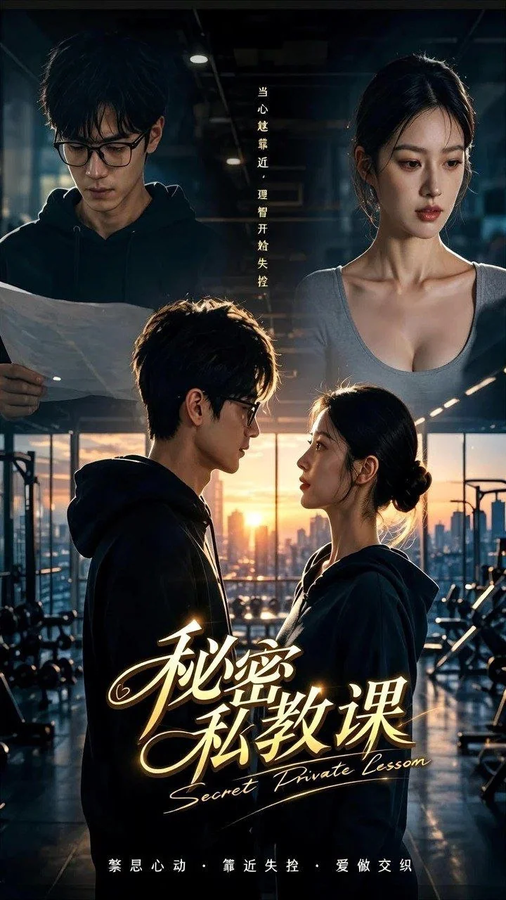 私密私教课海报