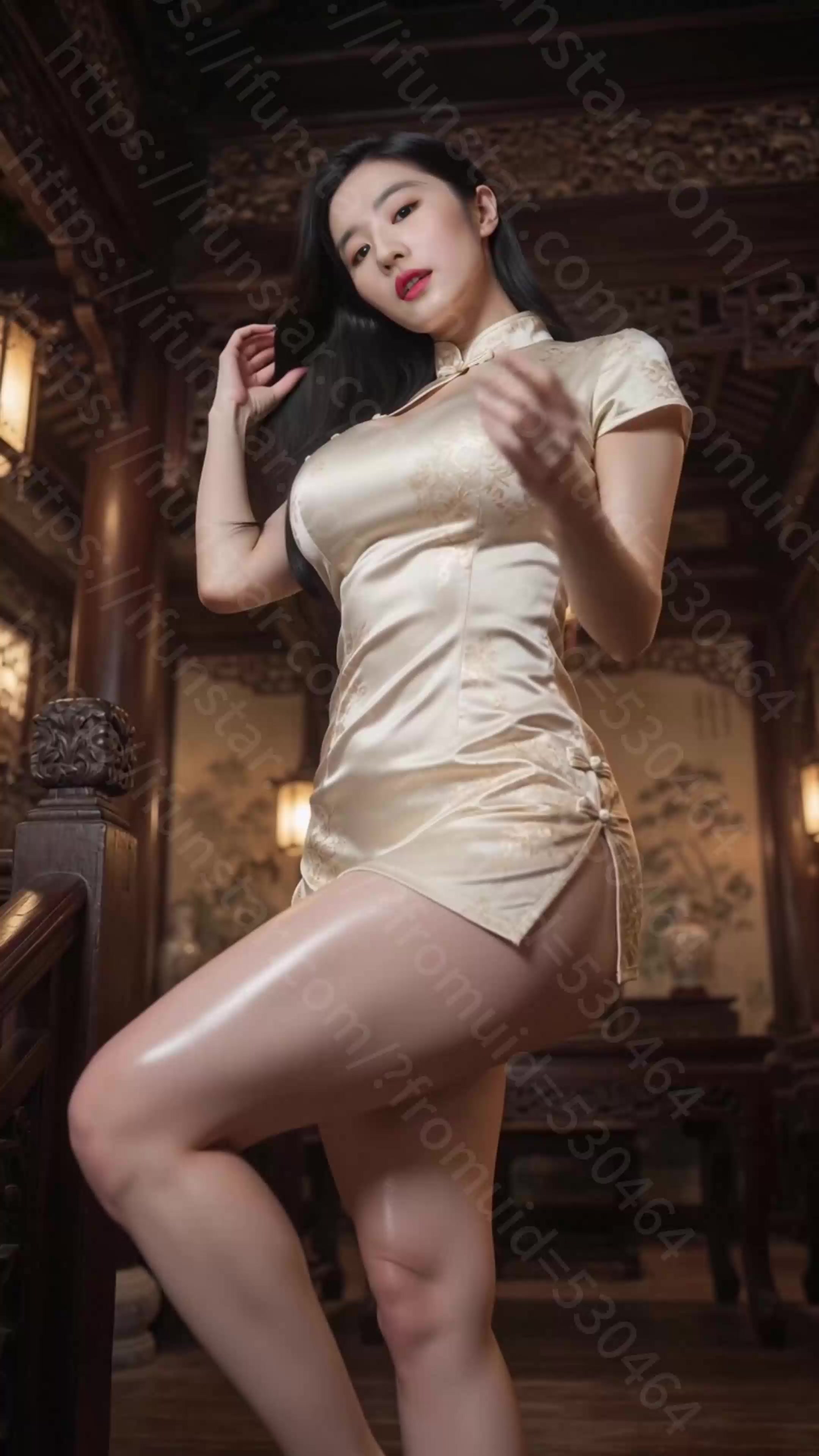 AI魔改 刘亦菲 旗袍宝贝