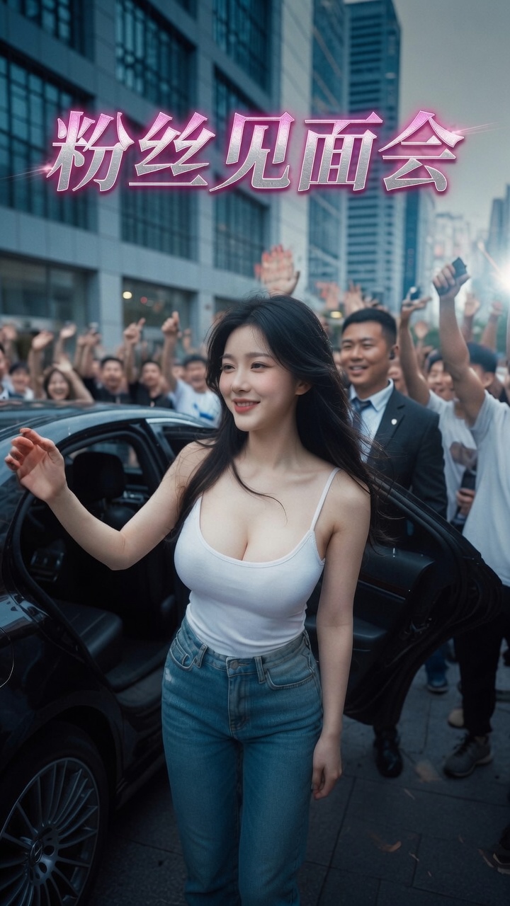 爱豆粉丝见面会海报