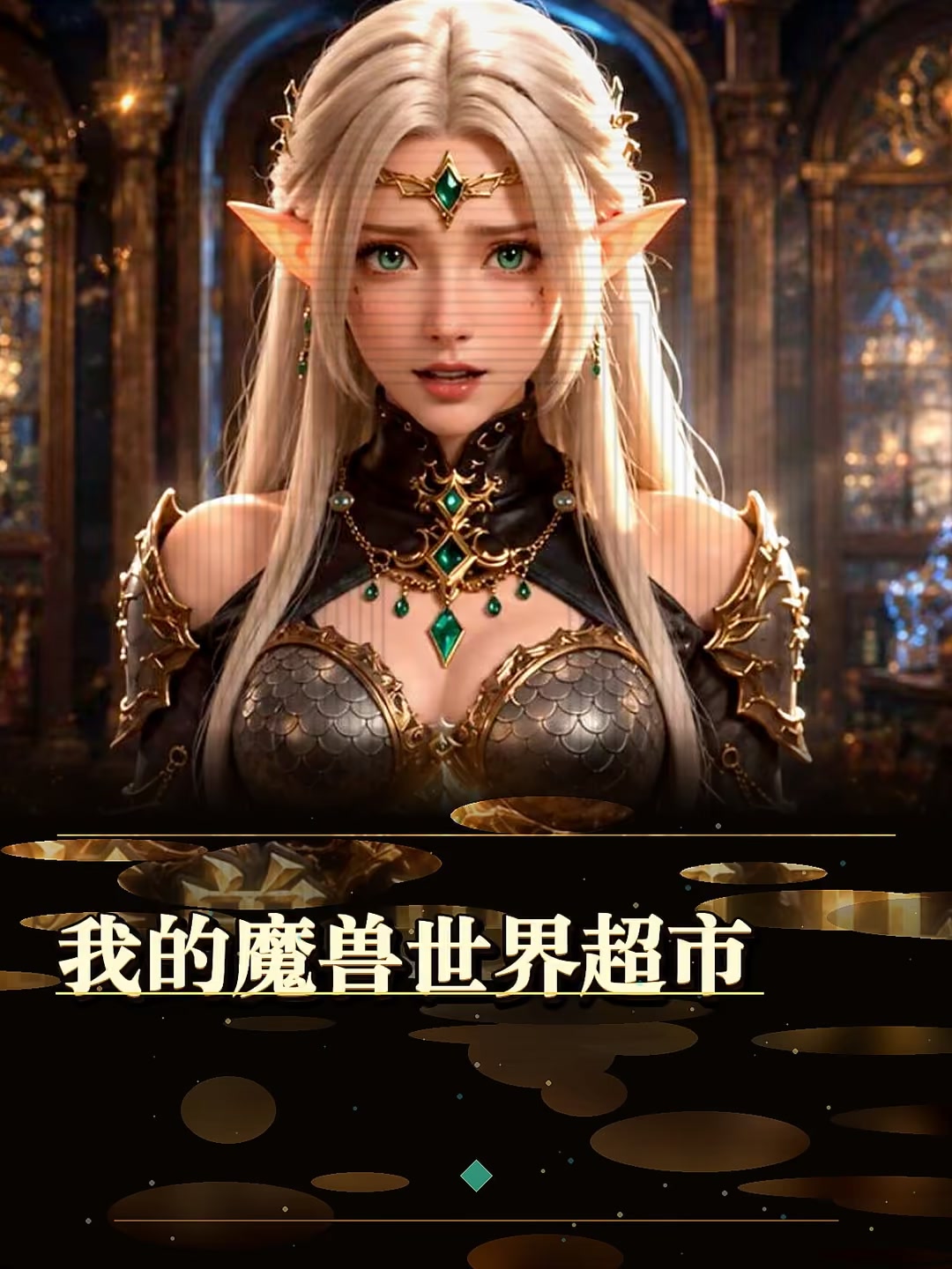 我的魔兽世界超市海报