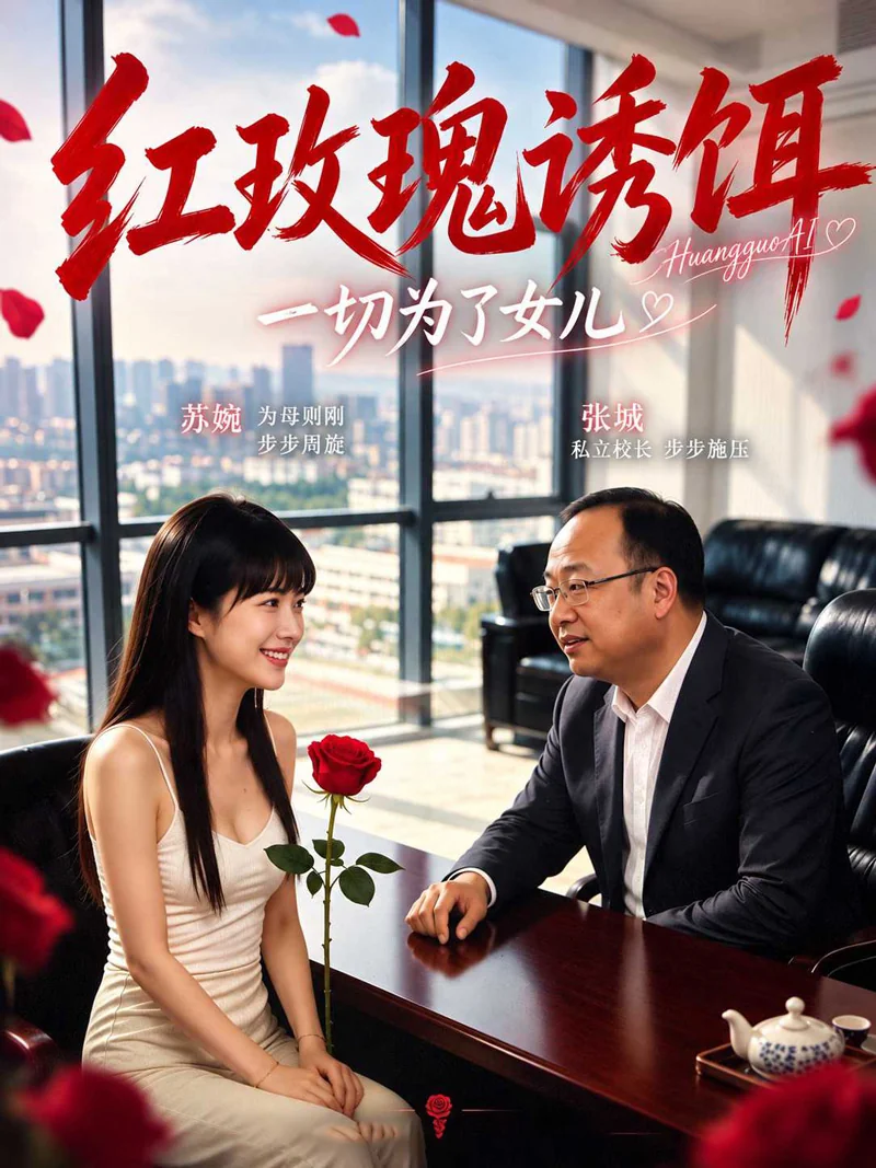 红玫瑰诱饵海报