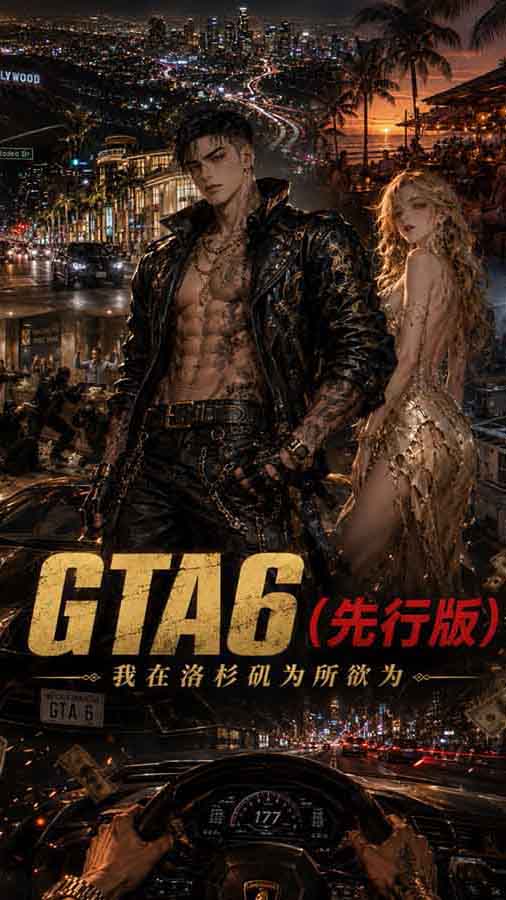 GTA6（先行版）我在洛杉矶为所欲为