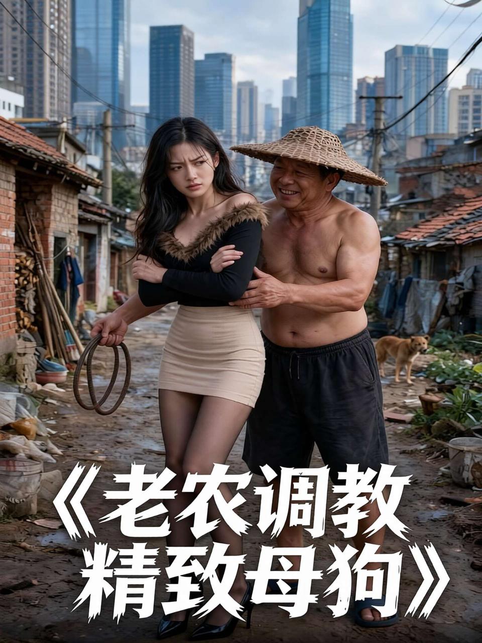 老农调教精液母狗