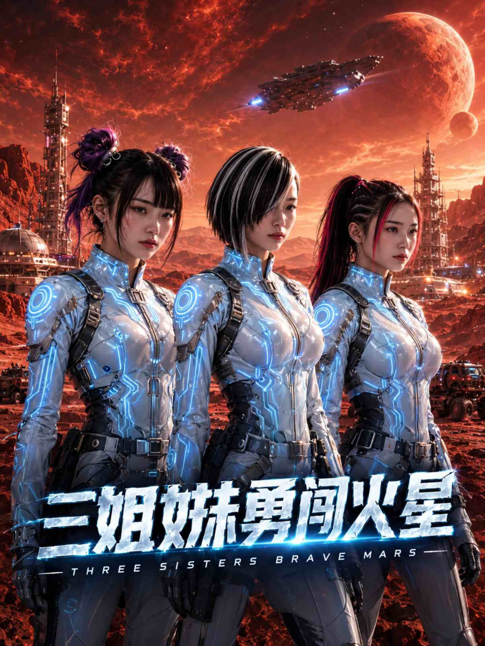 三姐妹勇闯火星海报