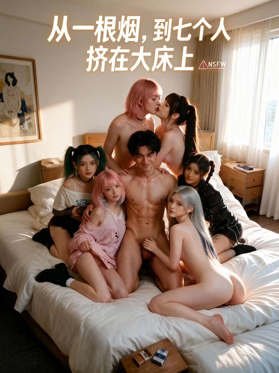 从一根烟，到七个人挤在大床上