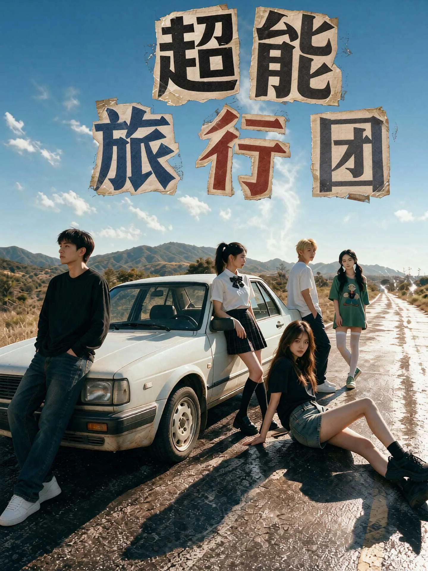 超能旅行团海报