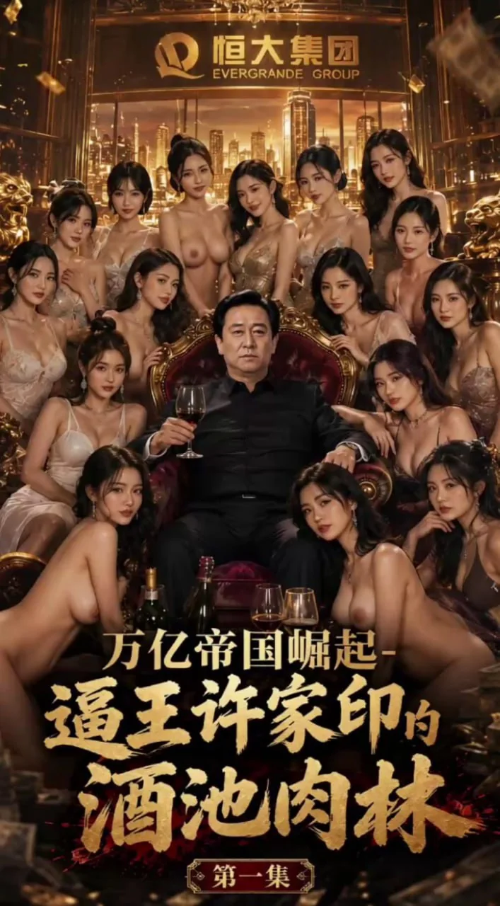 逼王许家印的酒池肉林海报