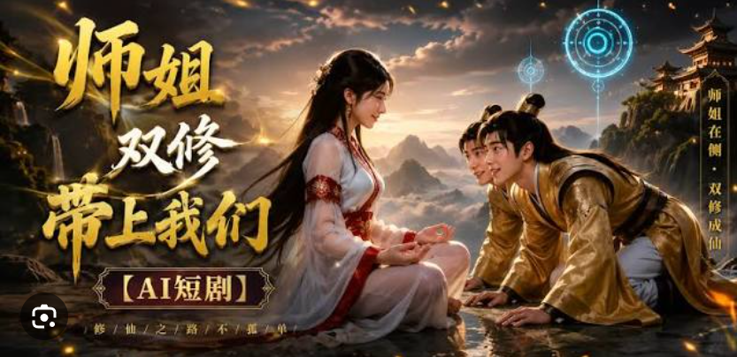 师姐双修带上我们海报