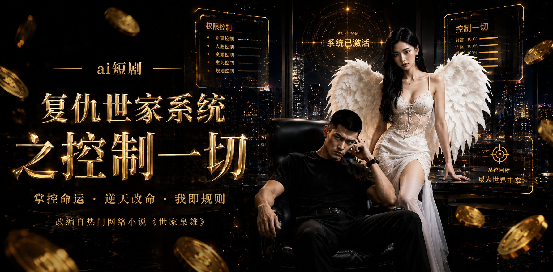 复仇世家之我有系统控制一切