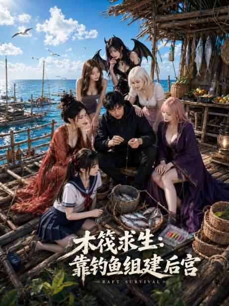 木筏求生：靠钓鱼组建后宫
